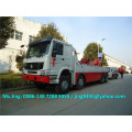 SINO HOWO 8*4 heavy duty rotator tow truck,60-80T wrecker towing truck with hydraulic control system